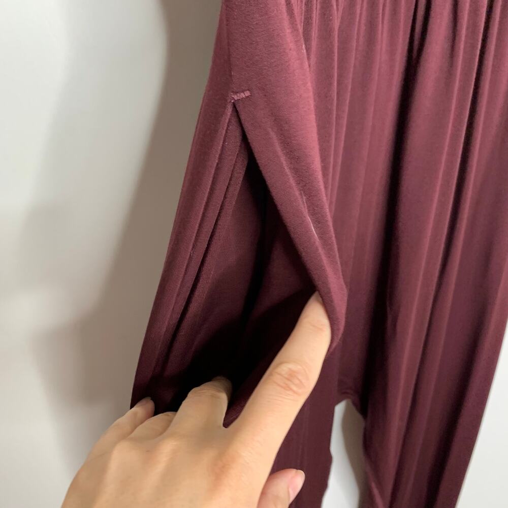 Imbodhi Sleeved Bōdhi Jumper Burgundy Womens XL - Picture 7 of 16